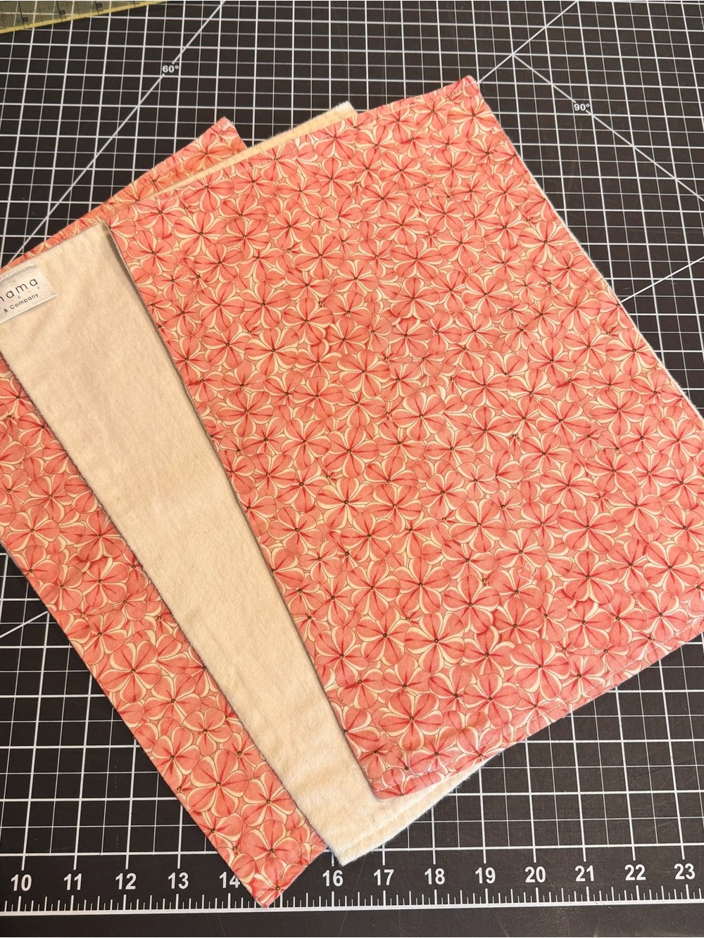 Mama & Company Burp Cloth Set of 3